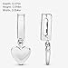 Pandora Jewelry Reflexions Heart Dangle Clip Charm - Sterling Silver