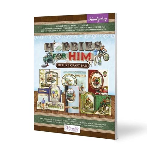 Hunkydory Crafts Deluxe Craft Pad - Hobbies For Him