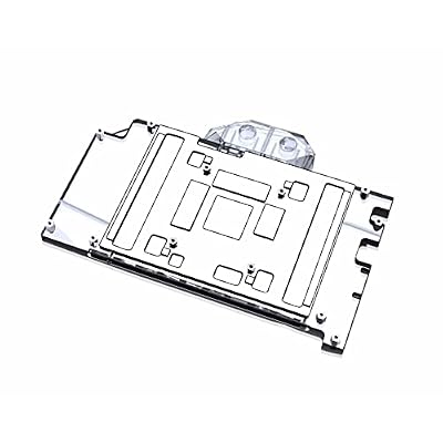 Bykski Full Coverage GPU Water Block and Backplate for Colorful iGame GeForce RTX 4080 OC (N-IG4080VXOC-X)