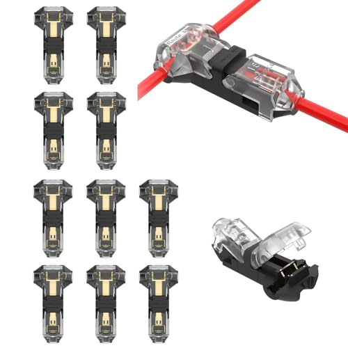 Connecteurs de robinet en T pour brancher vos câbles sans dénuder ni souder les fils électriques