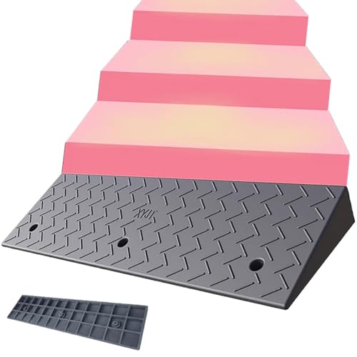Rampa de goma para bordillo, 100x35x11 cm miniatura 1