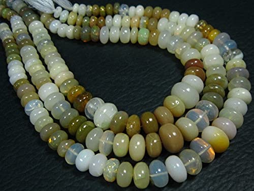 Opal Ethiopian authentique pour remplacer les perles synthétiques par des pierres véritables - 2