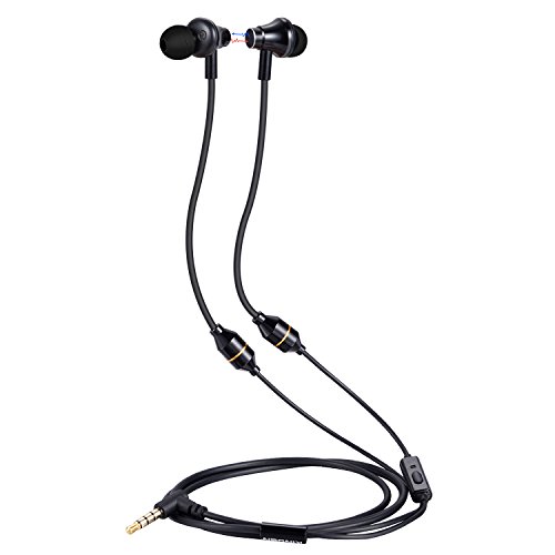 KINDEN Air Tube Headsets - Anti-Drop Radiation Free Headphones Earbuds Binaural Earphone