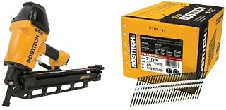 BOSTITCH F21PL Round Head 1-1/2-Inch to 3-1/2-Inch Framing Nailer with Positive Placement Tip