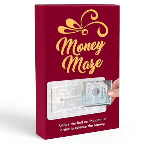Money Puzzle Box, Money Holder Maze Gift Holder, Stocking Stuffers for Teens and Adults - Christmas Small Gifts - Fun Way to Give Cash as a Gift - Image 6