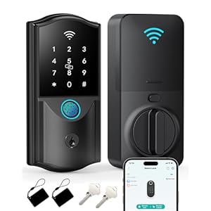 WiFi Smart Lock for Front Door – Firstriver Keyless...