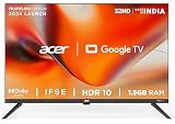 Acer 80 cm (32 inches) J Series HD Ready Smart Google LED TV (Black)