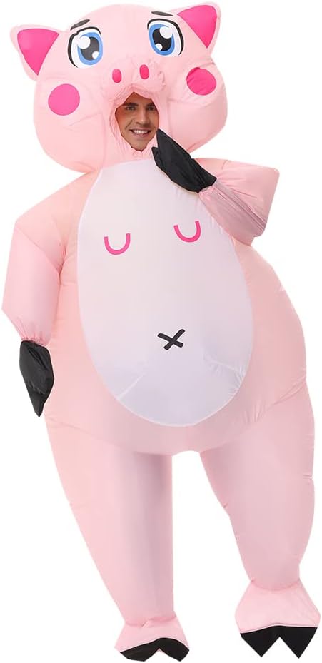 inflatable costume adult halloween inflatable costume blow up suit for women pig