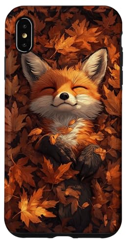 ���킢�������Ă���L�c�l�̍g�t Cottagecore Aesthetic �X�}�z�P�[�X iPhone XS Max �p