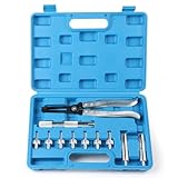 Conception de Précision : Les pinces pour joints de soupapes sont forgées en acier à haute teneur en carbone, avec des têtes qui s'insèrent avec précision dans les espaces restreints pour saisir les joints d'huile. Les extrémités moletées des adaptateurs sont conçues pour améliorer la prise dans les environnements huileux et empêcher le glissement.