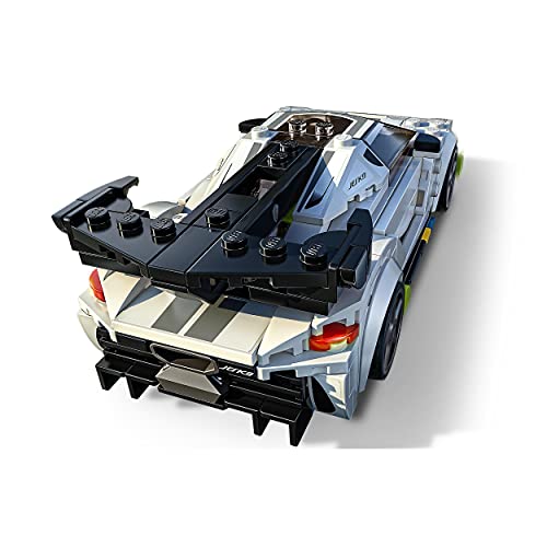 Speed Champions Koenigsegg Jesko, Auto Sportiva con Minifigure del Pilota, Macchina Giocattolo per Bambini 76900 - Lego - Immagine 4