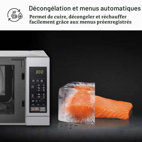 Micro-Ondes Grill LG MH6044V – 20L 700W, Technologie Easy Clean, 6 Programmes Automatiques - vue 8