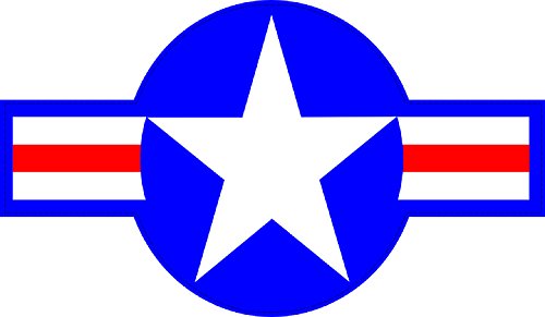 4 Pack Us Air Force Usaf United States Patriotic Usa Military Emblem Auto Decal Bumper Sticker Vinyl Decal For Car Truck Van Rv Suv Boat Fighter Jet Window Support Usa Military (Star) #TOP27