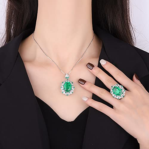 Conjuntos de joyería de boda para deslumbrar como invitada con anillos de zafiro