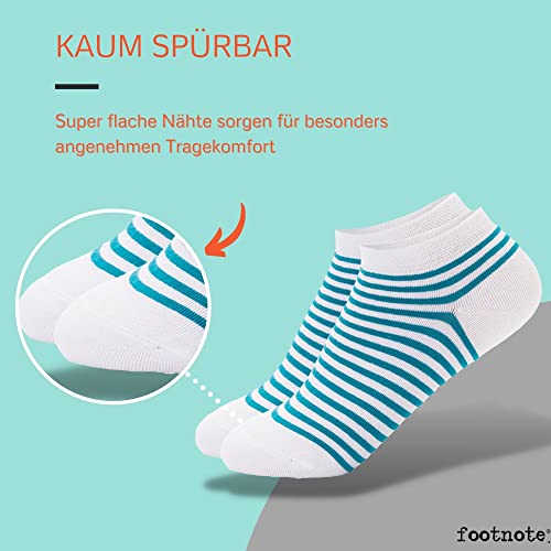 Sneaker Socken Footnote 10 Paar mit Softbund