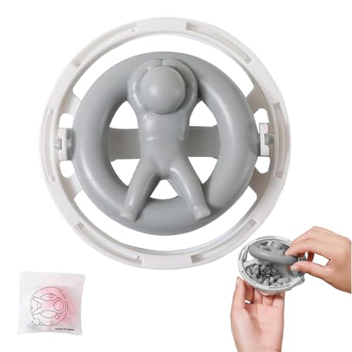 Colector de : filtro de pelo flotante reutilizable antienredos, bolas de secadora de lavandería, trampa duradera para lavadoras, mantiene la ropa limpia, suave y fácil de usar | baño de