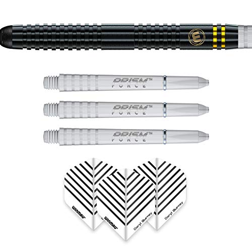 WINMAU Daryl Gurney Nero Freccette in Tungsteno