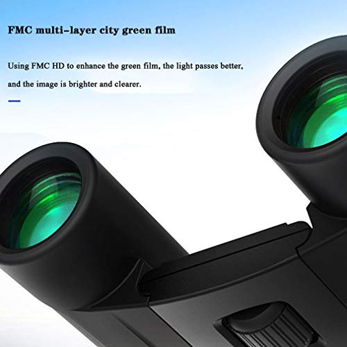 Xunmaifwy High Compact Binoculars Telescope For Adults Kids With Low Light Night Vision, Folding Binocular For Bird Watching Hiking Travelling, 10X25 #TOP4