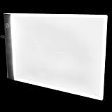 Transmission de la lumière : assure une bonne transmission de la lumière, idéale pour copier et pratiquer la calligraphie, améliorer l’esthétique et la qualité de l’écriture, table lumineuse led, tablette lumineuse pour le traçage des dessins d’enfants