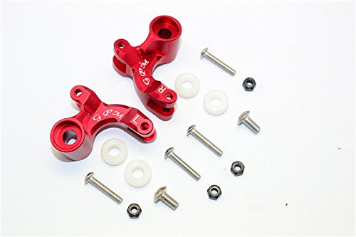 GPM For Traxxas E-Revo Brushless Edition Upgrade Parts Aluminum Rear Rocker Arm - 1Pr Set Red