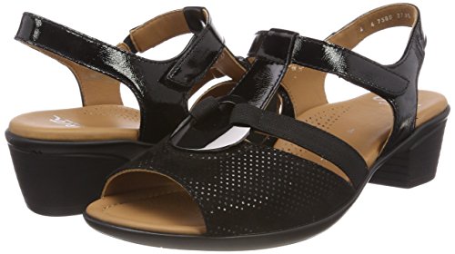 Ara 12-35701-05, Sandali a T Donna, Schwarz, 38 EU...