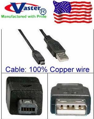 10 Pcs, SuperEcable SKU: 20271, USB2.0 Digital Camera (Hirose Mini USB 4 Pin) Cable, 10 Ft