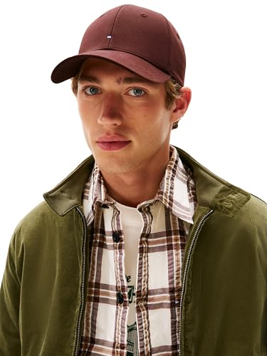 Image of Tommy Hilfiger Men's Cotton Flag Logo Adjustable Baseball Cap