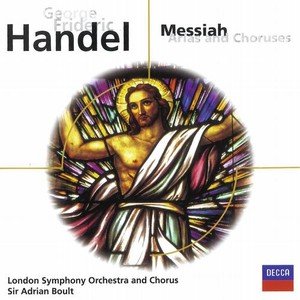 Image of Handel Messiah Arias and Choruses {London Symphony Orchestra and Chorus ~ Sir Adrian Boult} (UK Import)