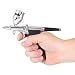 Yosoo Gravity Paint Spray Gun All-Purpose Gravity Spray Gun Trigger Airbrush with 0.3mm 0.5mm 0.8mm Nozzles Cups Set Kit