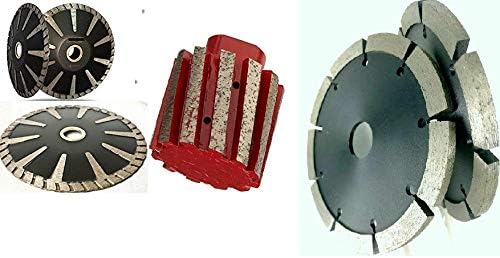 2" Diamond Zero Tolerance Grinding Drum 5" Diamond Segmented cutting blade convex curved blade wall chaser slotting machine tuck point blade for stone concrete cement crack chaser mortar removal