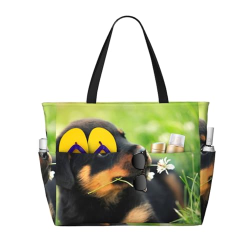 Sac à bandoulière Rottweiler le cadeau parfait pour femme active
