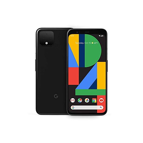 Google-Pixel-4-128GB-6GB-57-IP68-Water-Resistant-Snapdragon-855-GSMCDMA-Factory-Unlocked-ATTT-MobileVerizonStraight-Talk-wFast-Qi-Wireless-Pad-Just-Black Google Pixel 4 (128GB, 6GB) 5.7", IP68 Water Resistant, Snapdragon 855, GSM/CDMA Factory Unlocked (AT&T/T-Mobile/Verizon/Straight Talk) w/Fast Qi Wireless Pad (Just Black)