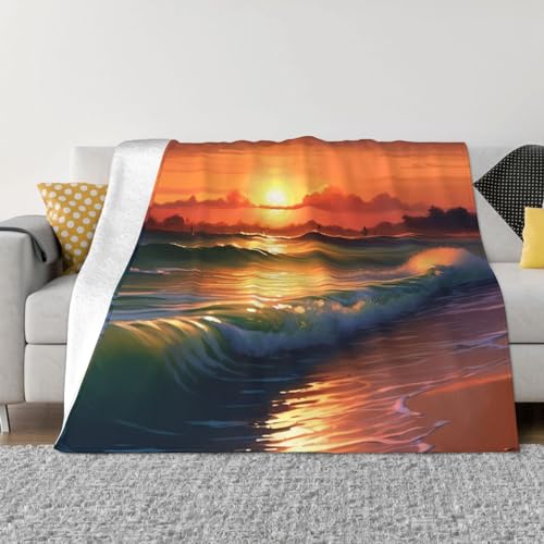 Couverture polaire en flanelle 152x127 cm pour lit et canapé - 2