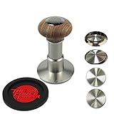 The Force Tamper - Automatic Impact Coffee Tamper Adjustable Const Pressure and Autoleveling Duo-Dis