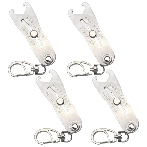 Extracteur d'écrou et de boulon double SAE et métrique : lot de 4 jauges