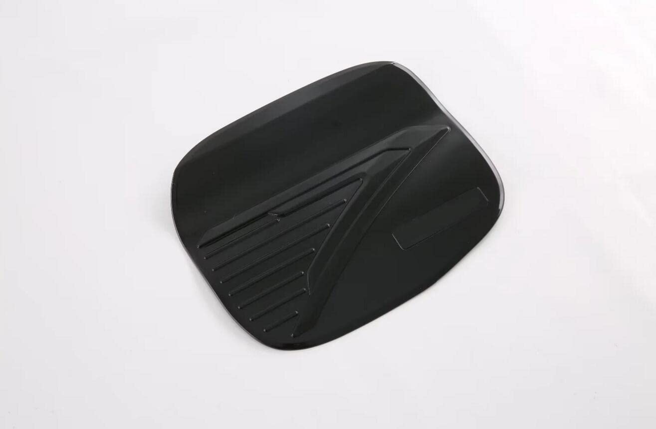 Black Car Fuel Gas Tank Cap Cover Gas Door Cover Trim Emblems Compatible For Mitsubishi Outlander 2022-2023-2024-2025