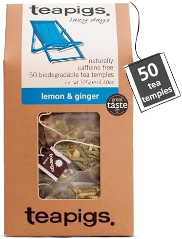 Teapigs Lemon & Ginger Tea 50 Templess