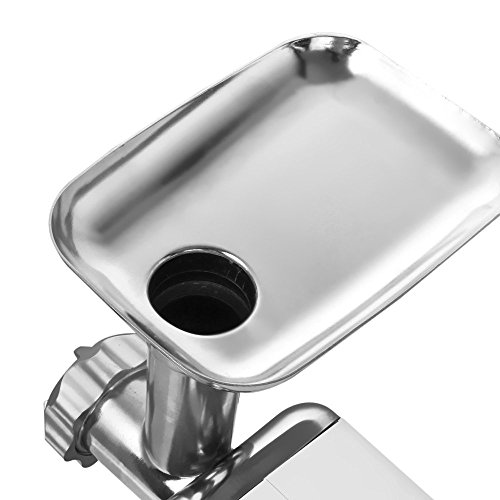 Electric Meat Grinder 1300 Watt Steel Industrial Heavy Duty Professional Commercial Home Food Mincer Slicer Mills Mixer With 3 Grinding Plates 1 Cutting Blade & Attachment Tool #TOP6