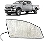 Side Window Front Seat Sunshade Custom Fit for 2017 2018 2019 2020 2021 2022 Ford Super Duty F-250 F250 F-350 F350 - Regular Cab, Super Cab, Super Crew Cab - 2Dr 4Dr (Set of 2) (NOT for E-Series)