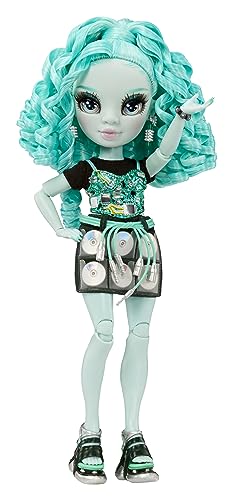 Rainbow High Shadow High Series 3, Berrie, Green Fashion Doll, Fashionable Outfit & 10+ Colourful Play Accessories - Image 2
