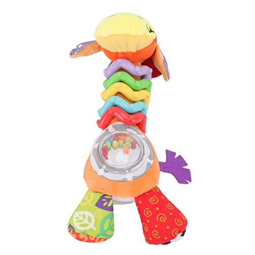 Baby Soft Plush Toy Present Baby Tinkerbell Chewable Cute Giraffe Shape Stimulates Visual Hearing For 3+ Months For Play Mats #TOP4