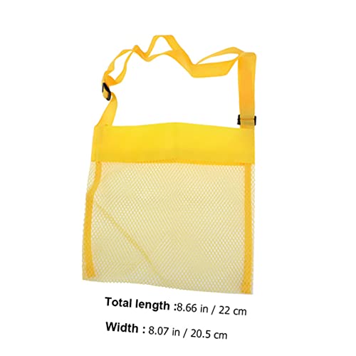 Abaodam 2 Peças pacote cruzado brinquedos de viagem para crianças sacos de conchas do mar para crian