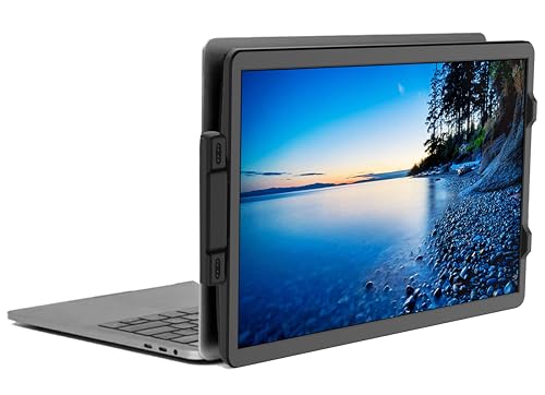 Image of Laptop Screen Extender 14 inch FHD IPS Dual Portable Screen for Laptop | 360 Rotation, Adjustable Stand, 1.34lbs Ultra-Slim Lightweight,Plug & Play, Mini HDMI /USB Type-C, Windows /Mac /Android