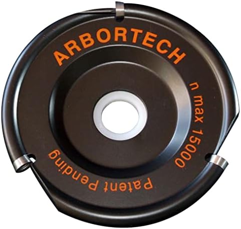 ARBORTECH Industrial Woodcarver | Ø 100 mm Carbide Wood Carving Disc for Angle Grinder | IND.FG.100