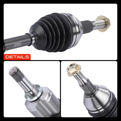 A-Premium CV Axle Shaft Assembly Compatible with Chevrolet Impala 2012-2013 LS LT LTZ, Impala Limited 2014-2016 LS LT LTZ, V6 3.6L, Without Police Package, Front Left Driver Side by A-Premium - Image 9