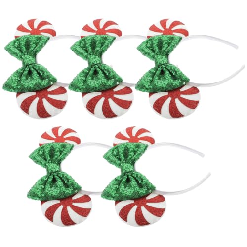 Diademas Navideñas Lentejuelas WESIEVYA para brillar en tus cenas de empresa y fotos de Navidad