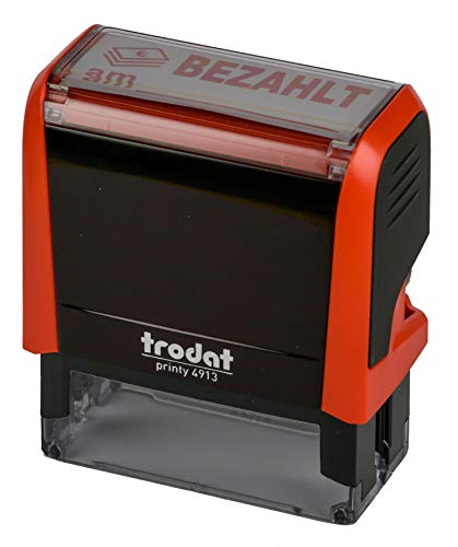 Trodat Printy 4913 feuerrot BEZAHLT AM ROT