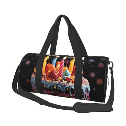 Sac de voyage en toile Happy Birthday, le cadeau d'anniversaire idéal et utile