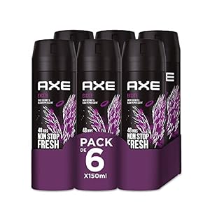 Axe Desodorante para Hombre Bodyspray Excite 150ml – Pack de 6