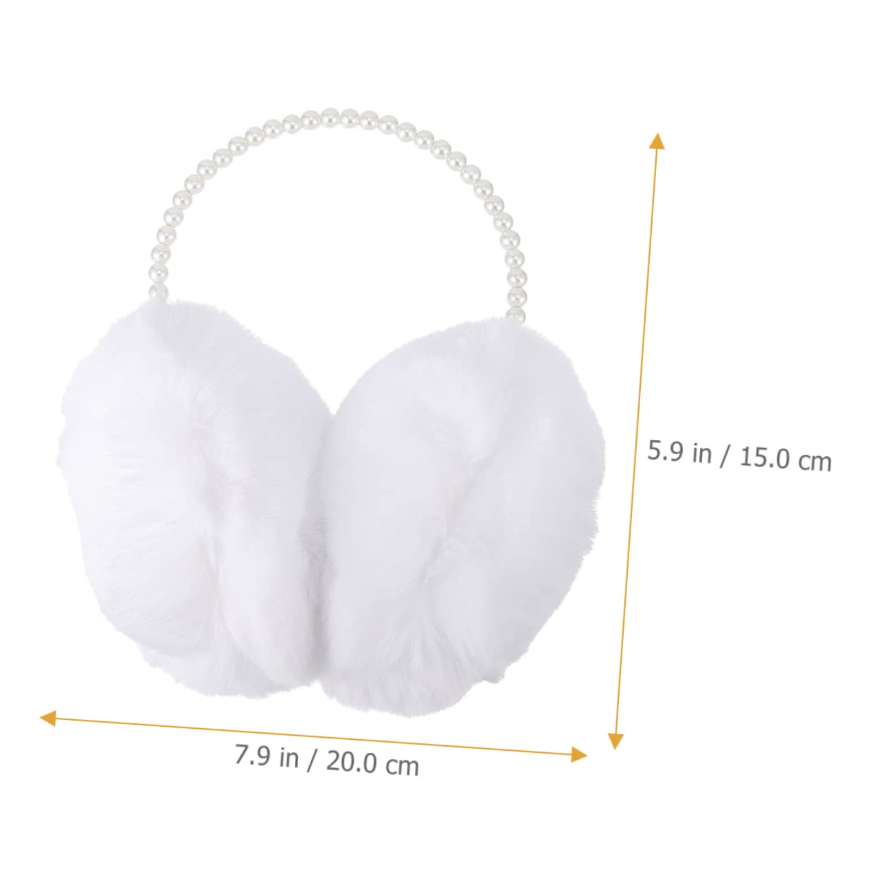 SOIMISS 4pezzi Paraorecchie Peluche Colorati Protezione Invernale Per Orecchie Accessorio Caldo e Carino Per Attività All Aperto Adatto Per Adulti